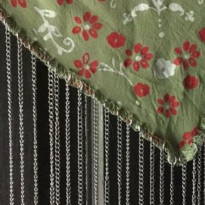 Embellished Bandana Neck Tie